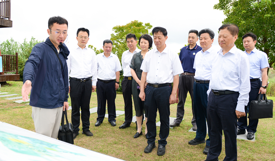民盟江蘇省委會(huì)來淮開展美麗江蘇建設(shè)民主監(jiān)督工作